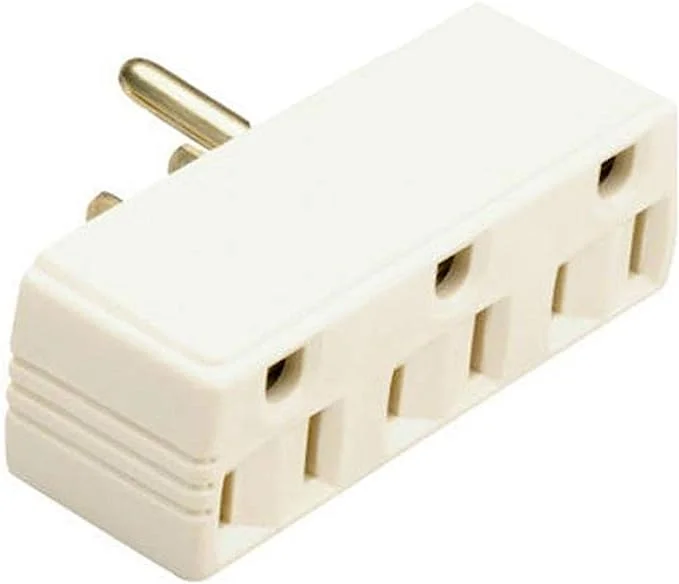 - Solid wood cat climbing frame customized15A 125V Plug-In Triple Outlet Adapter, White