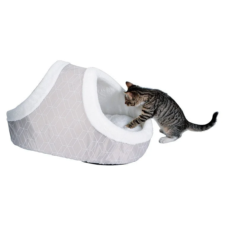 - Pet fence foldable indoorCindy Plush Basket Pet Bed, 3 Asstd Colours