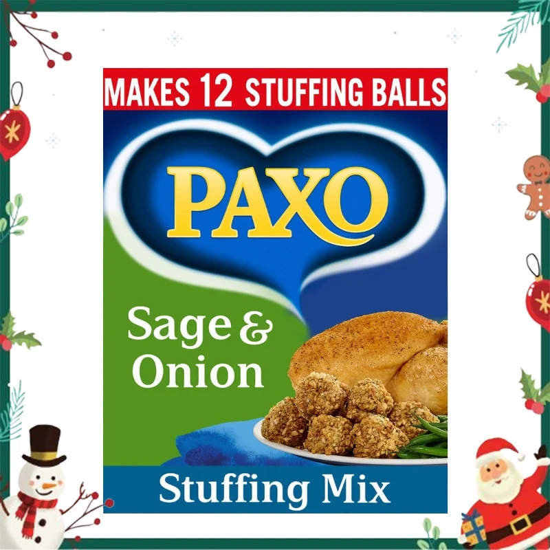 - Winter dog thick down jacketPaxo Sage and Onion Stuffing Mix 170g