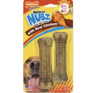 - Winter warm clothes for short-haired dogsNylabone Nubz Chicken/Bacon - Small (2 Pack)