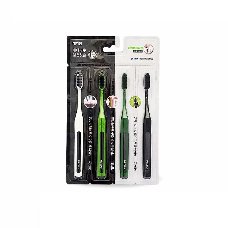 - Pet tear stain cleaning wipes메디안 이중미세모 대나무 숯 칫솔 잇몸케어 Median Double Fine Bamboo Charcoal Toothbrush for Gum Care