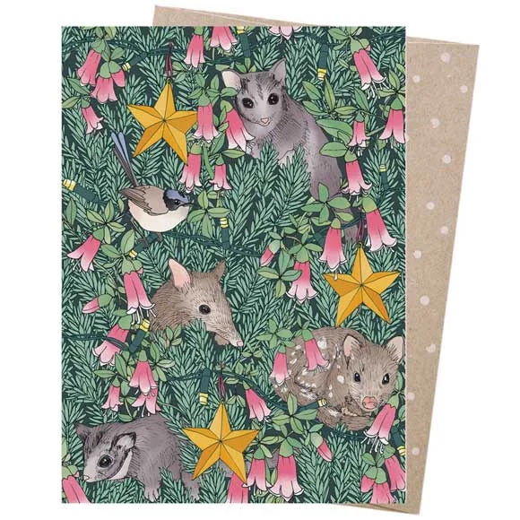 - Chinchilla cooling ice nest ceramic plateEarth Greetings Australian Christmas Card - Bush Baby