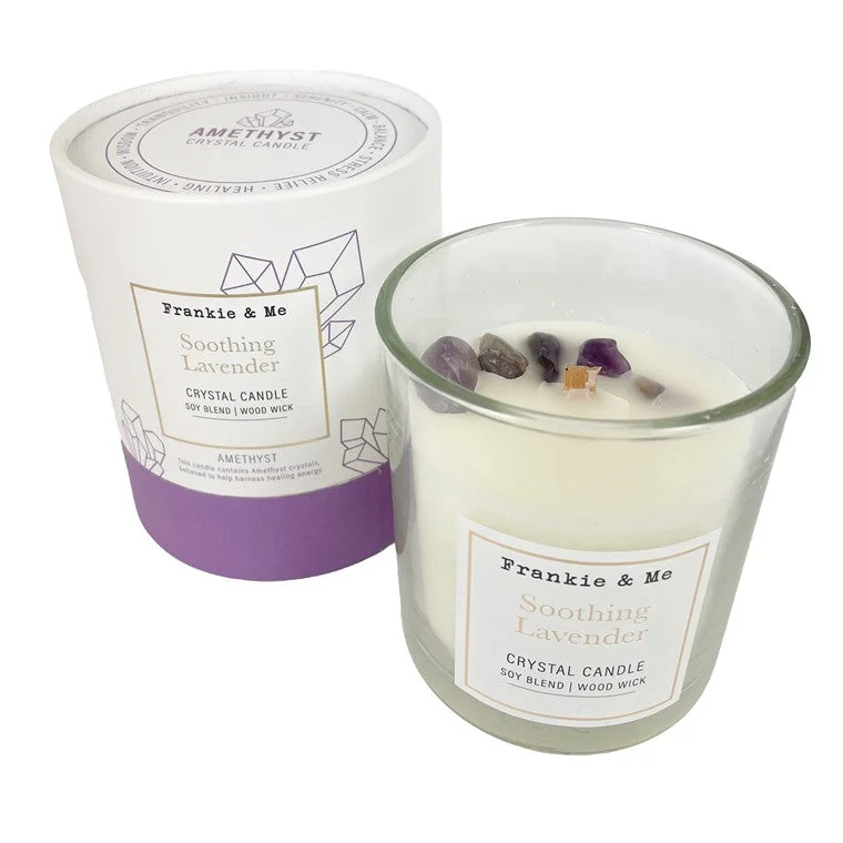  -Anti-scratch sofa protective coverF&M Woodwick Crystal Candle Lavender, 200gm