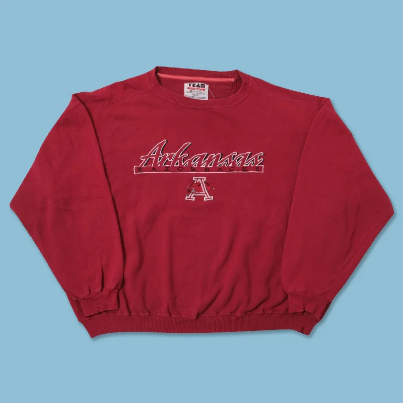 - Automatic temperature adjustment cat bedVintage Arkansas Razorbarbacks Sweater XXLarge