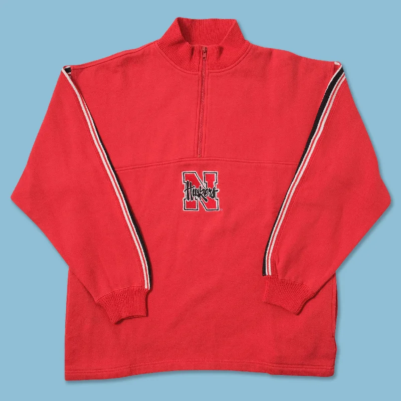 - Pet fence foldable indoorVintage Nebraska Huskers Q-Zip Sweater Large