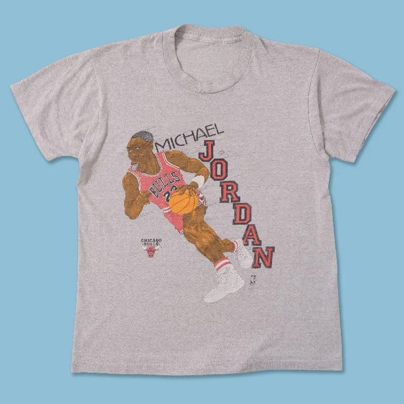 - Cat hair ball removal and hair removal cream80s Salem Chicago Bulls Michael Jordan T-Shirt Medium