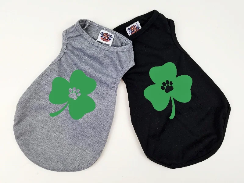 Pet custom clothesLucky Clover Dog tee