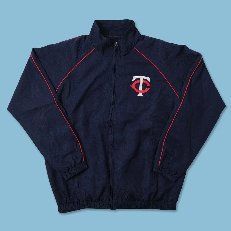 - Pregnant cat delivery room warming boxVintage Minnesota Twins Track Jacket XLarge