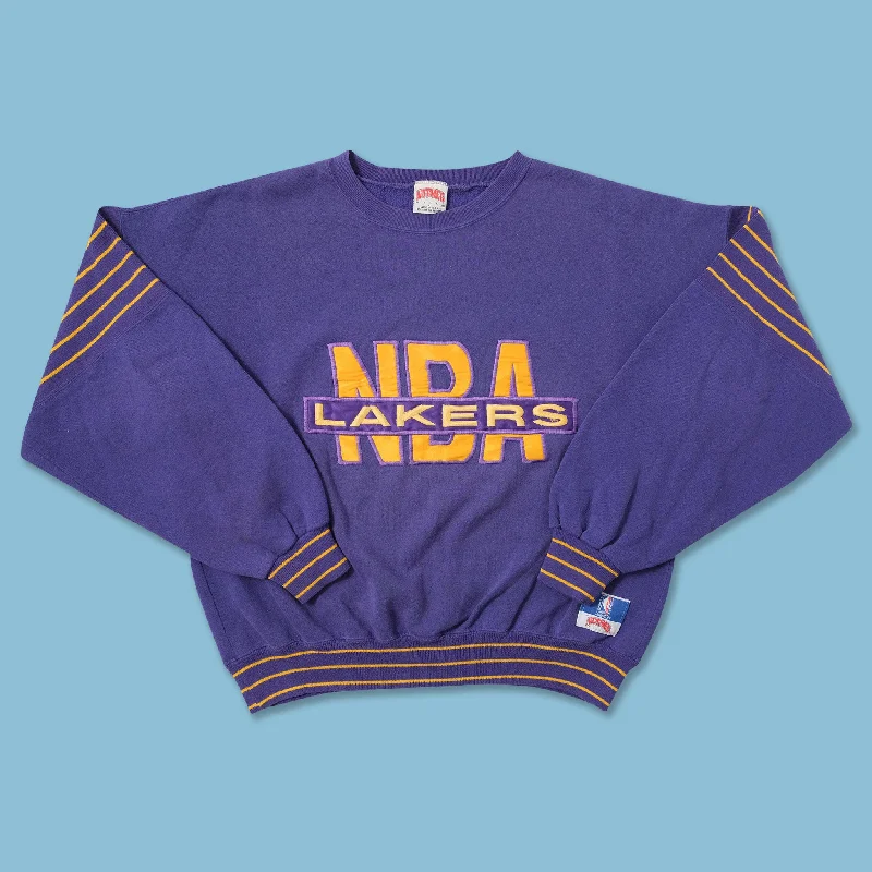 ---Vintage Nutmeg Los Angeles Lakers Sweater Large