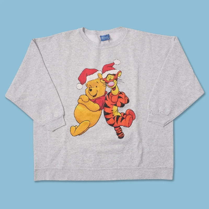 - Foldable and portable cat bagVintage Pooh Christmas Sweater XXLarge