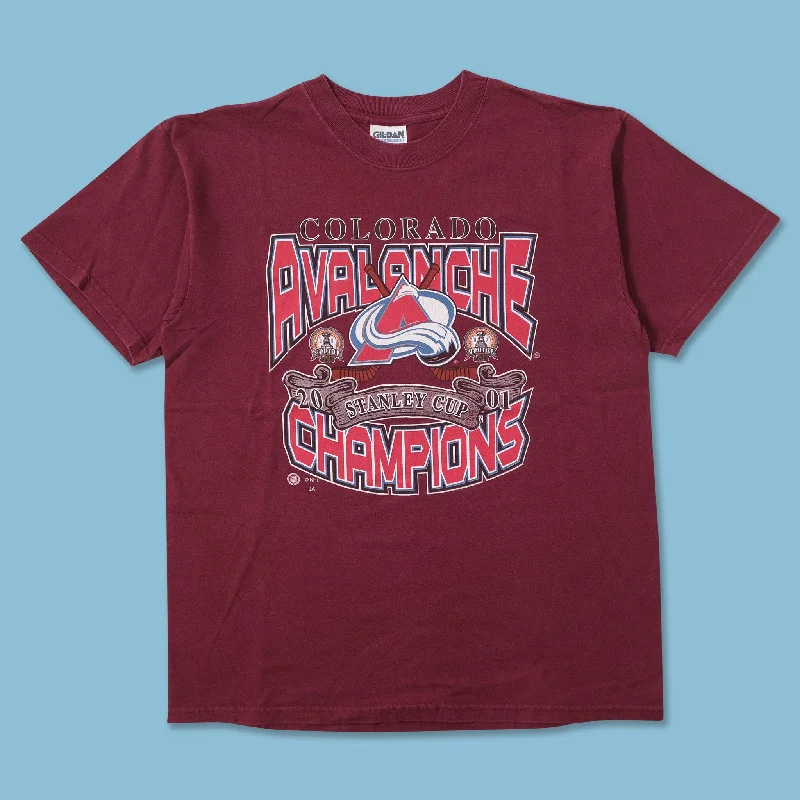 - Natural latex pet mattressVintage Colorado Avalanche T-Shirt Large