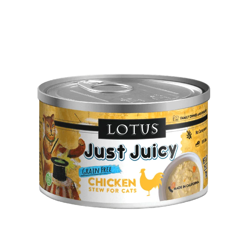    - Purina Pro Plan cat food palatability  LOTUS - Just Juicy - Chicken Recipe (Wet Cat Food)