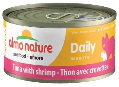    - Cat food nutritional analysis  Almo Nature - Daily Tuna with Shrimps Recipe (Wet Cat Food)