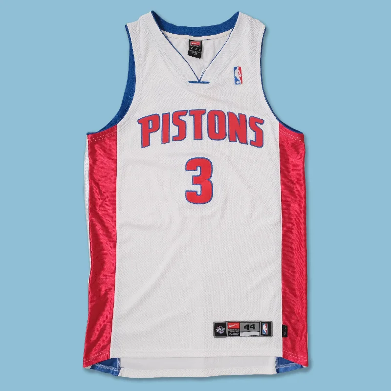 - Winter dog thick down jacketVintage Nike Detroit Pistons Wallace Jersey Large